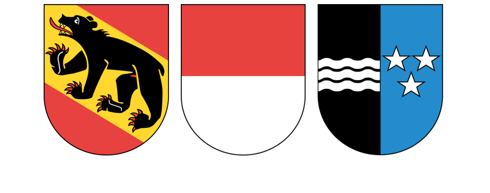 Wappen Bern Solothurn Aargau